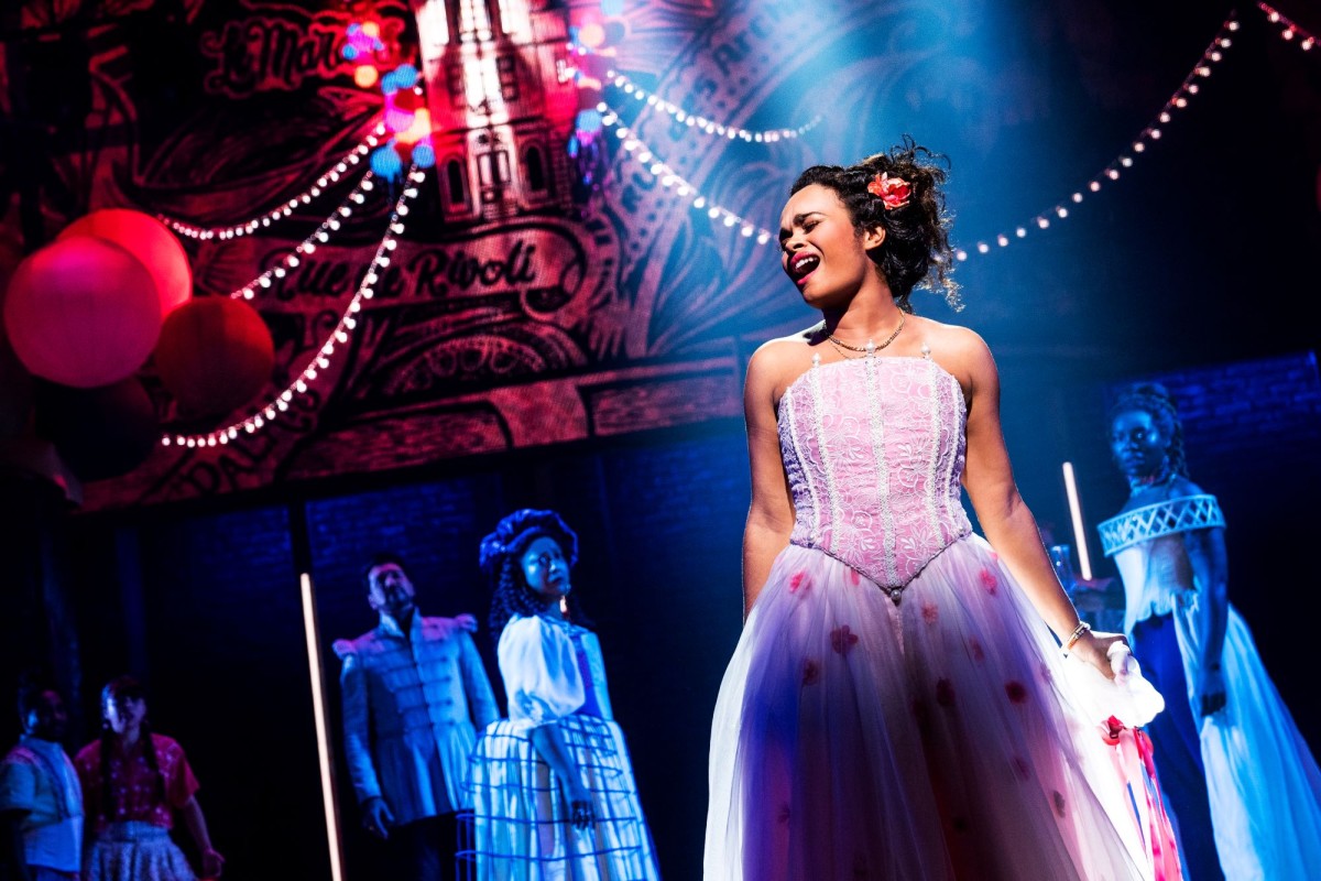 Lorna Courtney and the cast of & Juliet, Photo by Matthew Murphy
